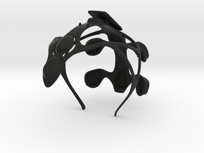 unicorn_part1_headpiece in Black Natural Versatile Plastic