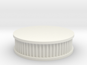 air filter round 1/8 in White Natural Versatile Plastic