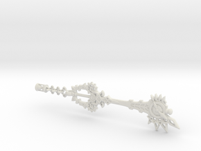 No Name KeyBlade - Keychain in White Natural Versatile Plastic
