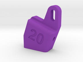 20LB in Purple Processed Versatile Plastic