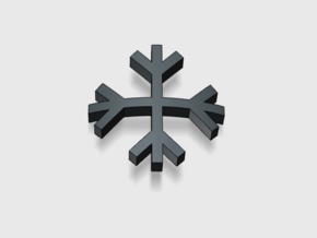 Brand's Rune: Bent Insignias x20 in Tan Fine Detail Plastic