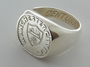 Centurions Size L. 16.3mm. Silver. in Polished Silver