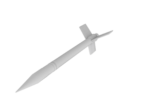 1:72 - Skylark Missile Mk 1 in White Natural Versatile Plastic