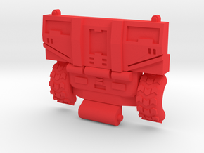 Hosehead/Cab chest for CW Hotspot /  POTP Inferno in Red Processed Versatile Plastic