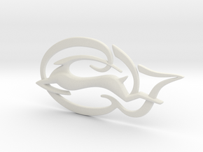 Impala logo - Akatsuki Re-Design in White Natural Versatile Plastic