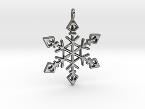 Winter Wonderland Pendant in Polished Silver