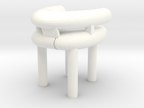 chair in White Processed Versatile Plastic: Large