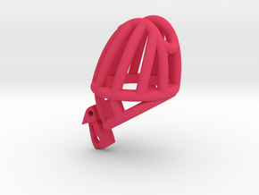 Cherry Keeper "Headlock" Cage - Standard in Pink Processed Versatile Plastic: Medium