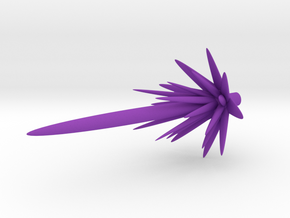 Large Blast Effect Part 1 in Purple Processed Versatile Plastic