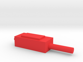 移調棒.stl in Red Processed Versatile Plastic: Small