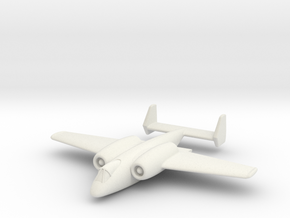 (1:285) Junkers "Unnamed" Ground Attack Aircraft in White Natural Versatile Plastic