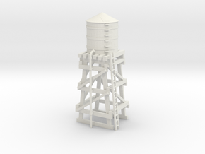 Water Tower in White Natural Versatile Plastic: 1:220 - Z
