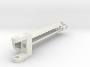 gearrack actuator Case v3.1 Stroke 11 Studs in White Natural Versatile Plastic