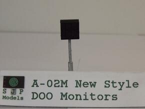 A-02M Modern DOO CCTV Monitors in Tan Fine Detail Plastic