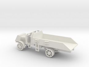 1/87 Scale Liberty Armored Truck in White Natural Versatile Plastic