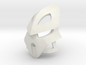 Great Mask of Adaptation (BionicleChicken33's) in White Natural Versatile Plastic