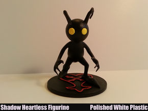 Shadow Heartless Figurine in White Processed Versatile Plastic
