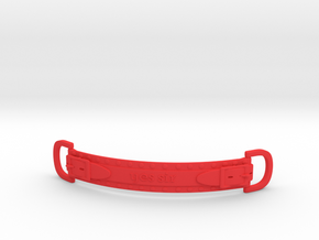 Choker Strap in Red Processed Versatile Plastic