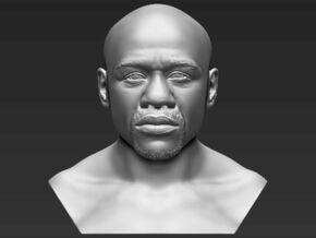 Floyd Mayweather bust in White Natural Versatile Plastic