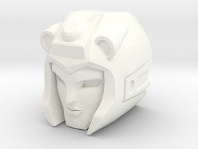 Moonracer head for GCreation GDW-02 Rebel in White Processed Versatile Plastic