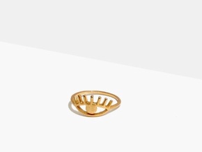 All Seeing Eye Ring in 14K Yellow Gold: 7 / 54