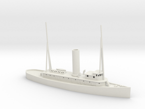 1/285 Scale 143-foot Seagoing Wooden Tug Fame in White Natural Versatile Plastic