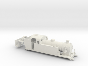 009 Maunsell Tank 1 (Farish Prairie Chassis, Air) in White Natural Versatile Plastic