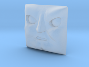Cranky Face #1 [H0/00] in Tan Fine Detail Plastic