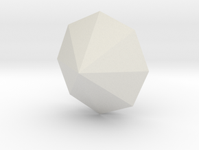 Simple Diamond Shaped model in White Natural Versatile Plastic