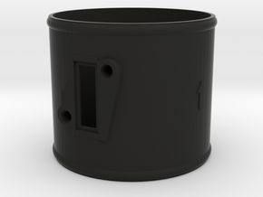 100mm adaptor Hitachi air meter in Black Natural Versatile Plastic