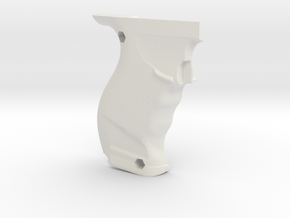 Parma-MB Slot Grip/Handle Impugnatura(Right Shell) in White Natural Versatile Plastic