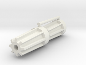 Terror Drome Small Cannon Tips (x2) in White Natural Versatile Plastic