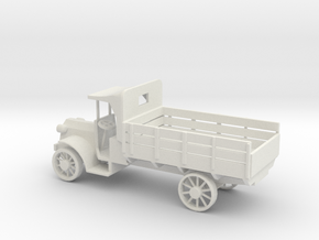 1/87 Scale Packard 1.5 ton GS 1917 in White Natural Versatile Plastic