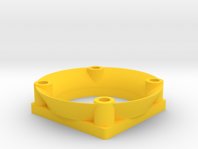 30mm fan ram in Yellow Processed Versatile Plastic
