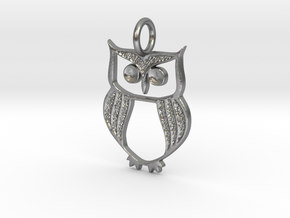 Owl Queens in Natural Silver