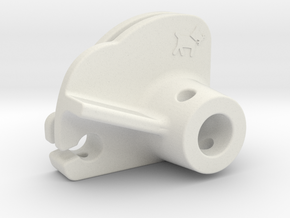 Lambretta LI/SX prog. gasroll for 30mm carb in White Natural Versatile Plastic