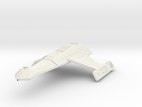 Klingon K23 Class VI Escort in White Natural Versatile Plastic