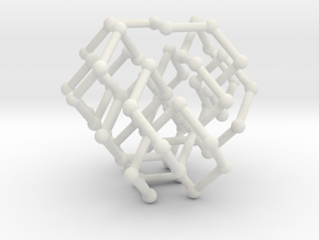 FCC knot no. 3 in White Natural Versatile Plastic