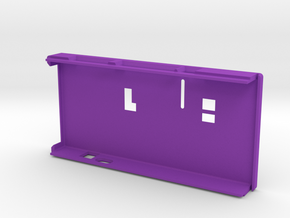 VMX-pi Lid [Raspberry Pi 4B] in Purple Processed Versatile Plastic
