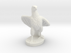 Eagle in White Natural Versatile Plastic