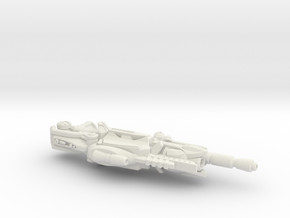 DOTM voyager Sentinel Prime blaster in White Natural Versatile Plastic