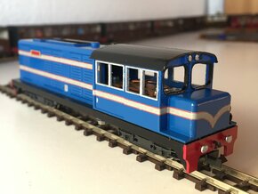 RHDR-No.14 Captain Howey - loco in Tan Fine Detail Plastic