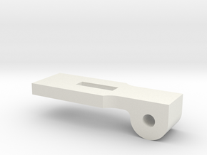 Reverse Gear Lever - Lock in White Natural Versatile Plastic