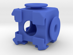 Puzz2 in Blue Processed Versatile Plastic
