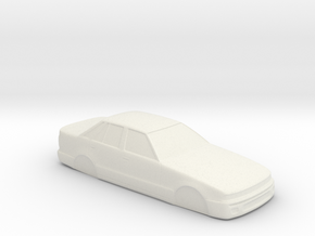 1/32 Scale VL Commodore Slot Car Body Shell in White Natural Versatile Plastic
