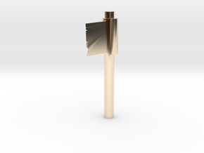 Axe in 14K Yellow Gold