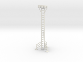 Space 1999 Hangar Light Tower - PE/1612 Scale in White Natural Versatile Plastic
