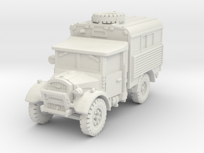 Fordson WOT-2D Radio 1/72 in White Natural Versatile Plastic
