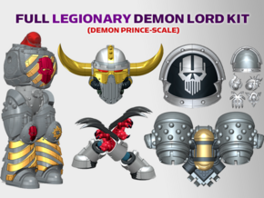 Iron Heads : Legionary Demon Lord Kit 1	 in Tan Fine Detail Plastic