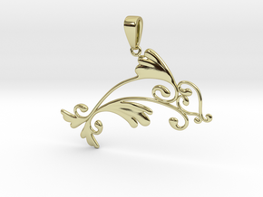 Dolphin Dreams in 18k Gold Plated Brass